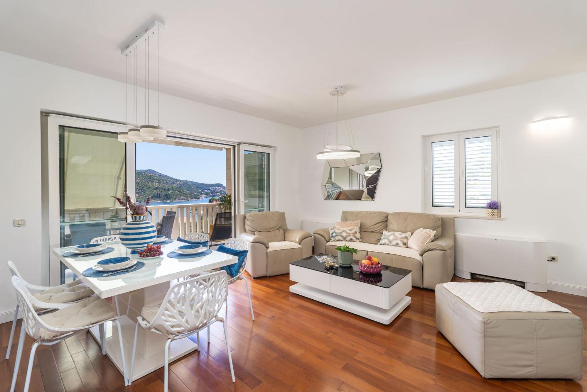 Seaview Elegance Apartment Zaton  Exterior foto